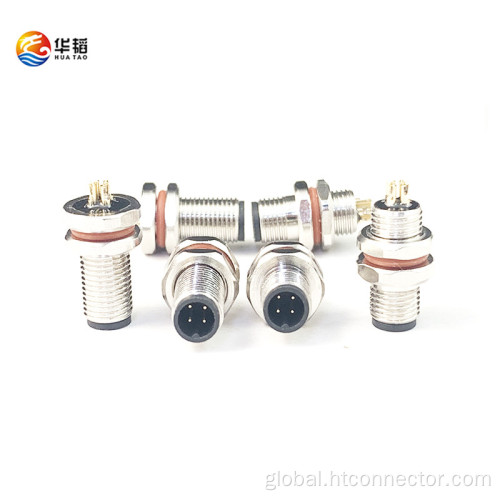 M5 Circular Connectors M5 Waterproof 4P male connector Manufactory